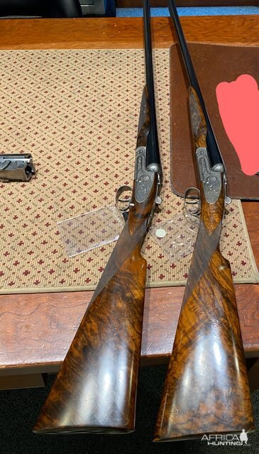 Pair of Grulla 210s Shotguns