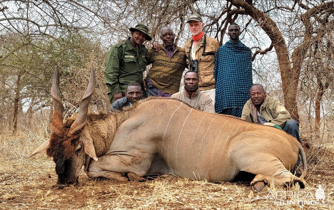 Patterson Eland Hunt Tanzania