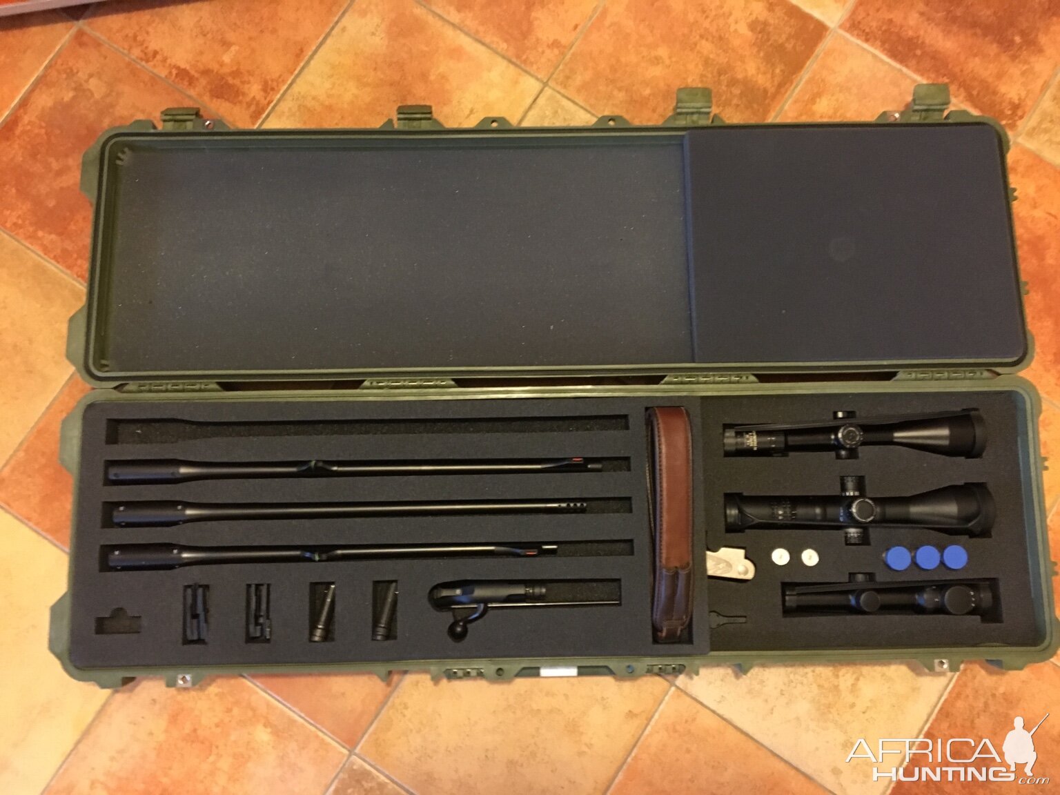 Pelican 1750 Case setup