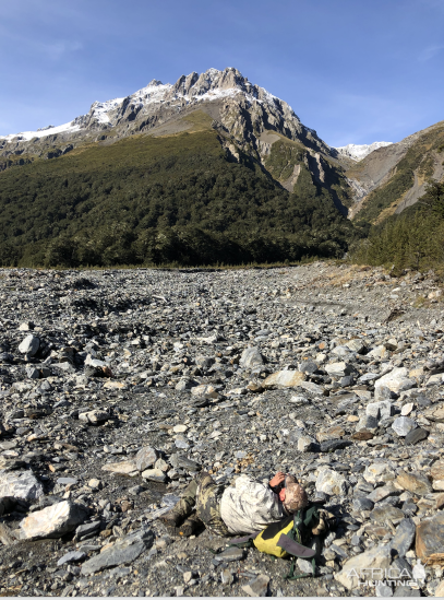 Peter and Leighton glassing for Tahr