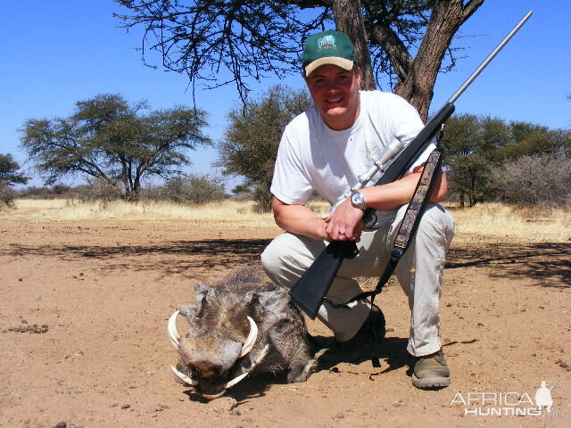 Pig Hunting in Namibia