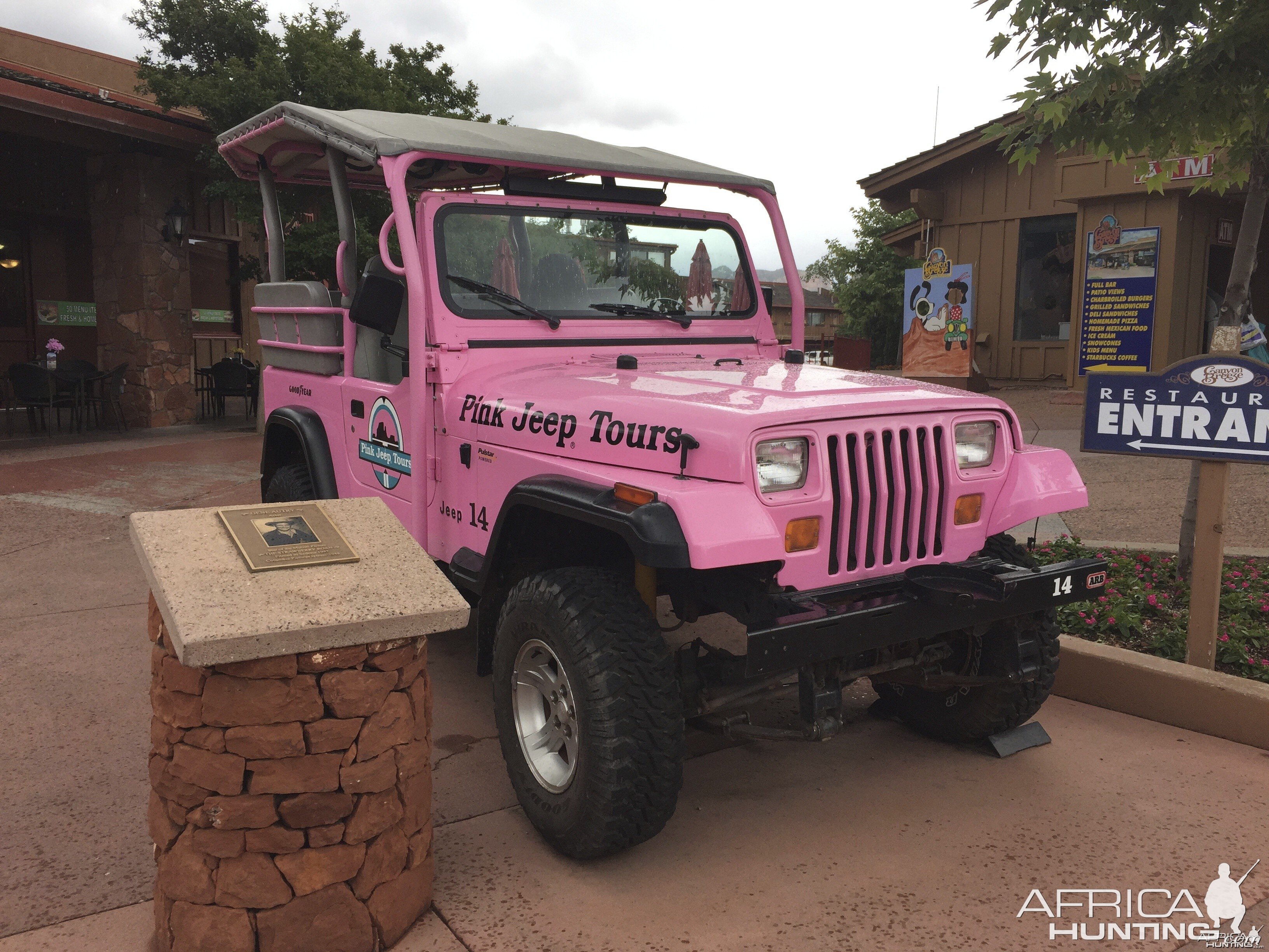 Pink Jeep