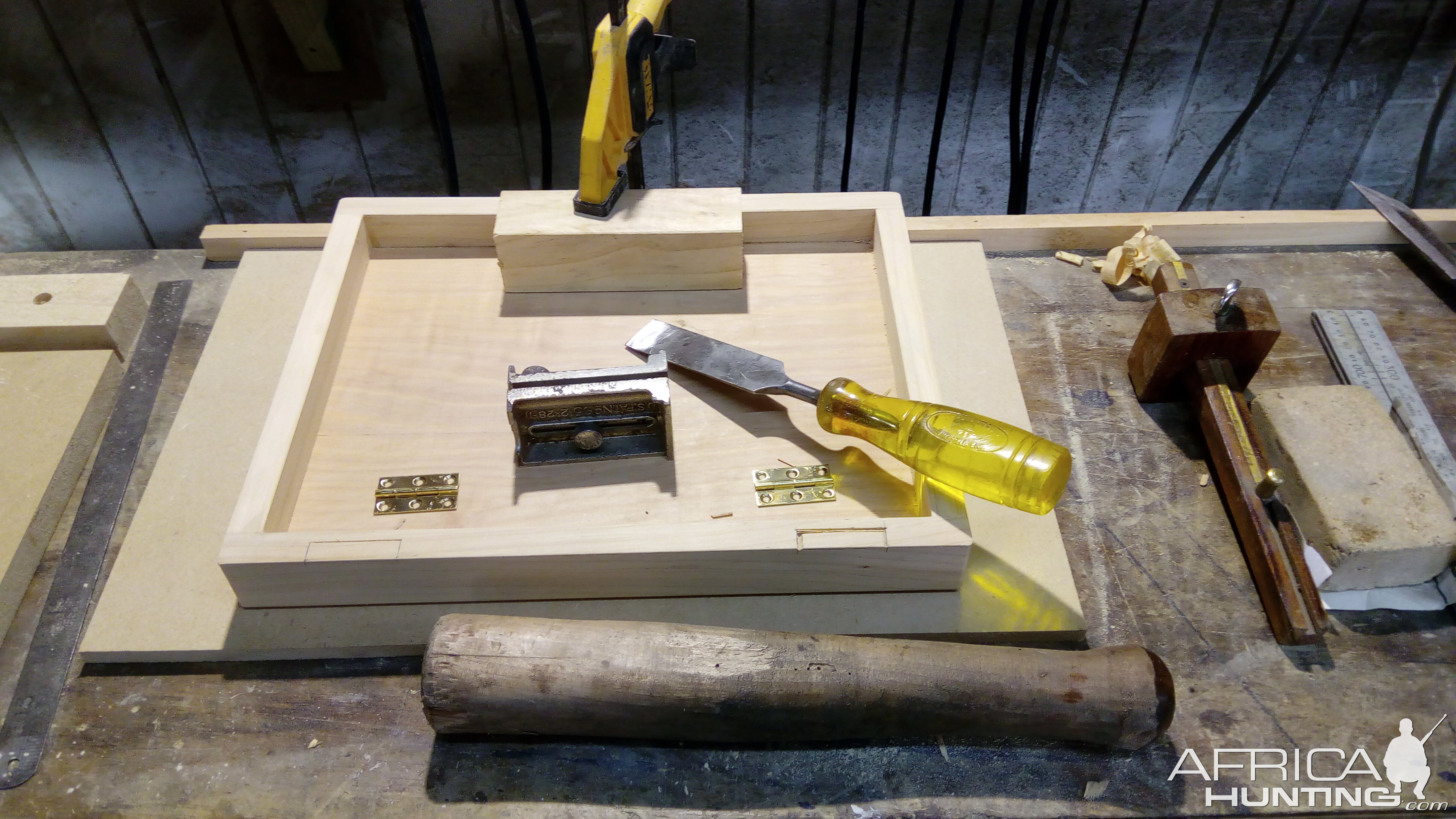 Pistol, Ammo & Hunting Knife Box Making Process