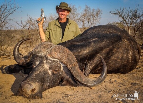 Pistol Hunting Buffalo in South Africa