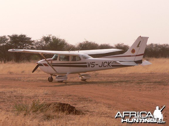 Plane on Runway