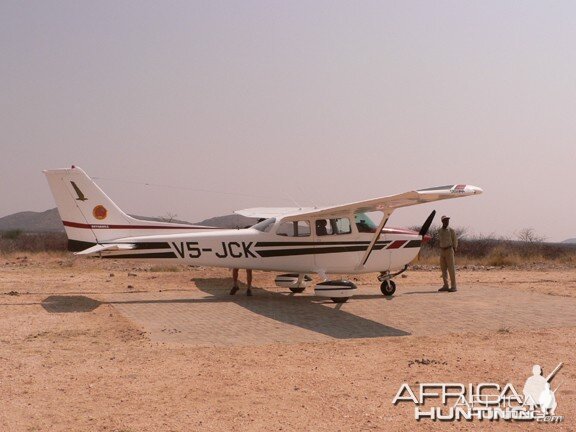 Plane on Runway