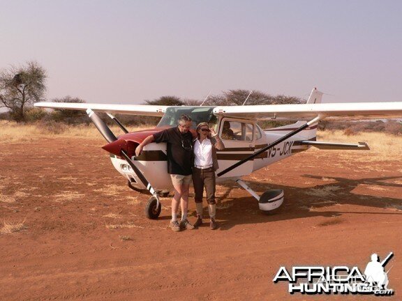 Plane on Runway