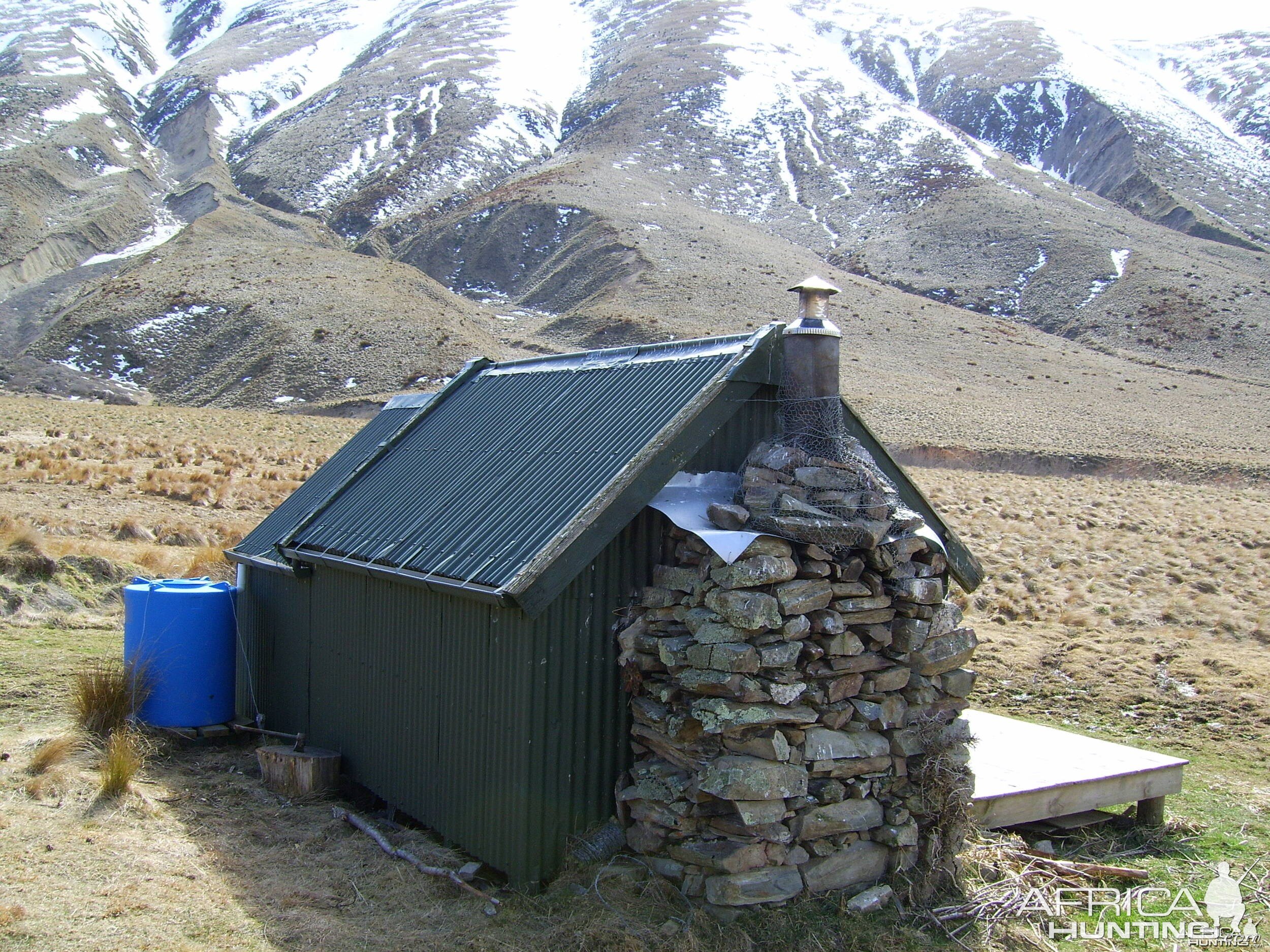 Public land hut - Thar and Chamois hunting area