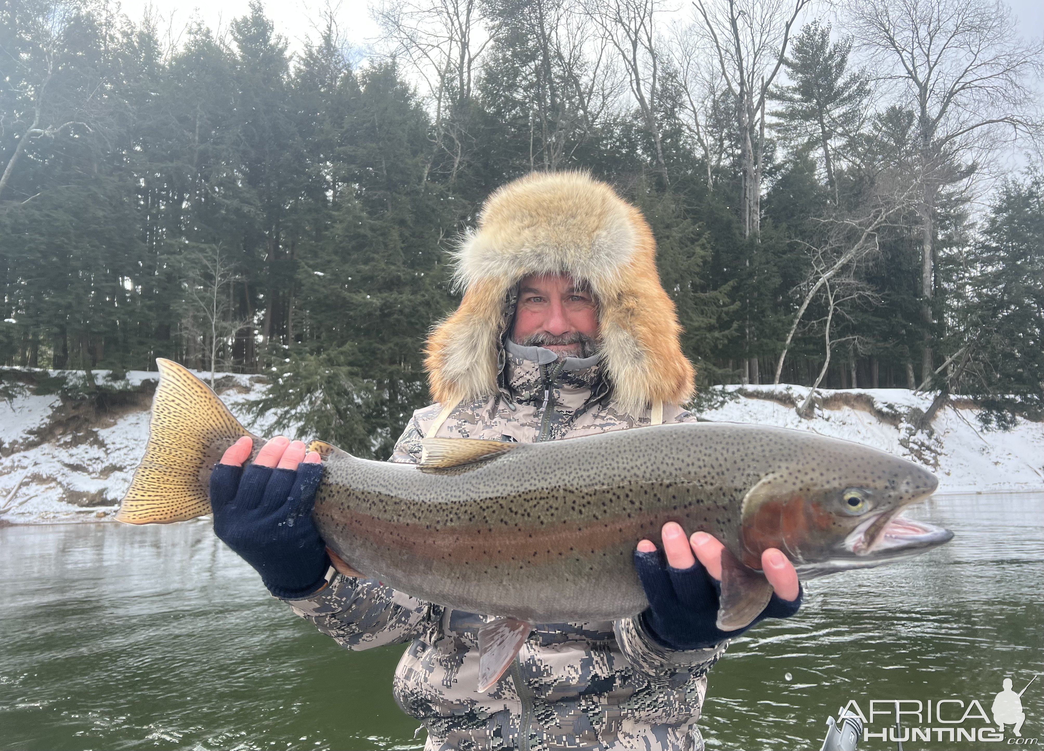 Rainbow Trout Fishing Michigan