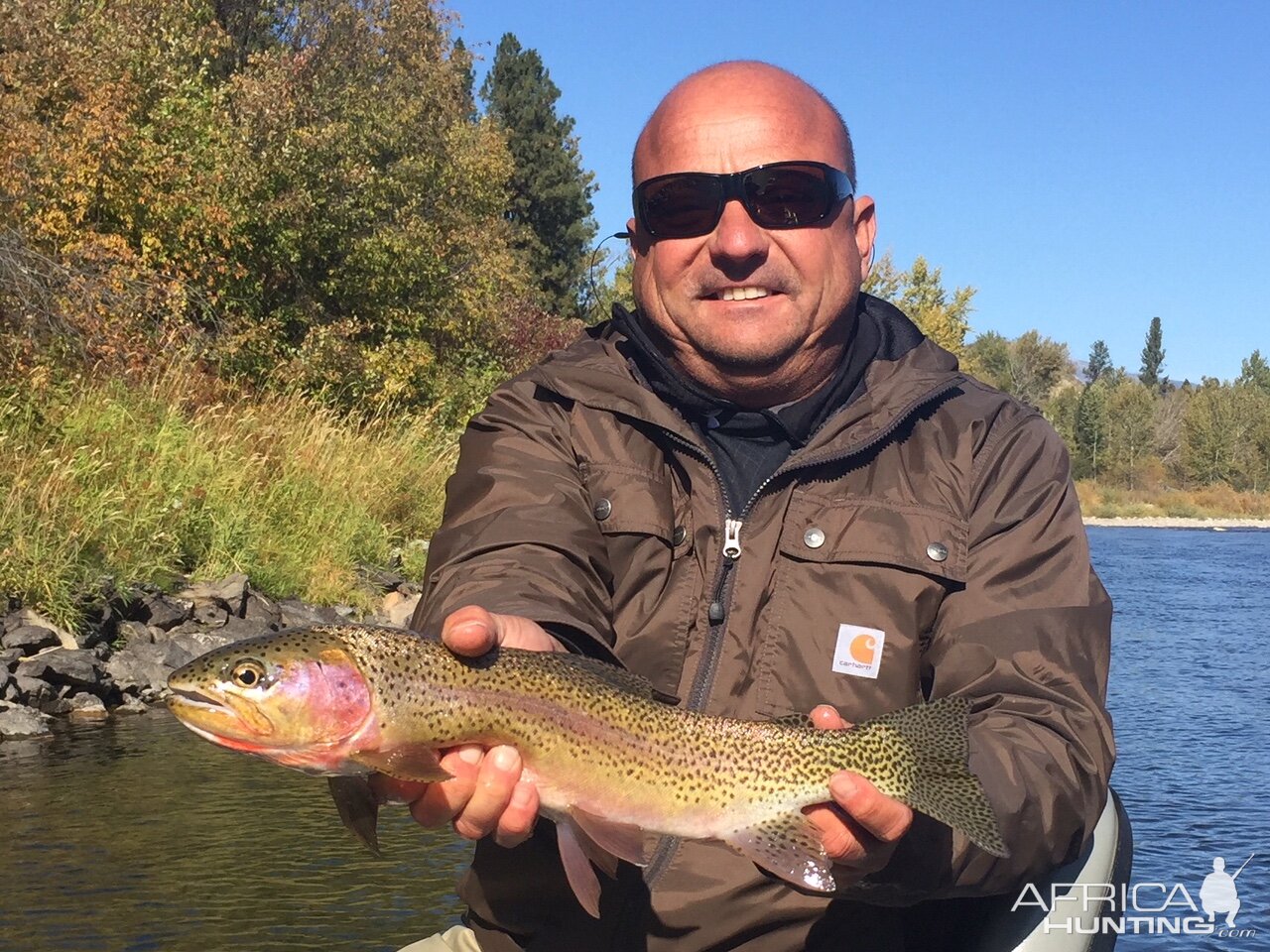 Rainbow Trout Fly Fishing Montana & Idaho USA