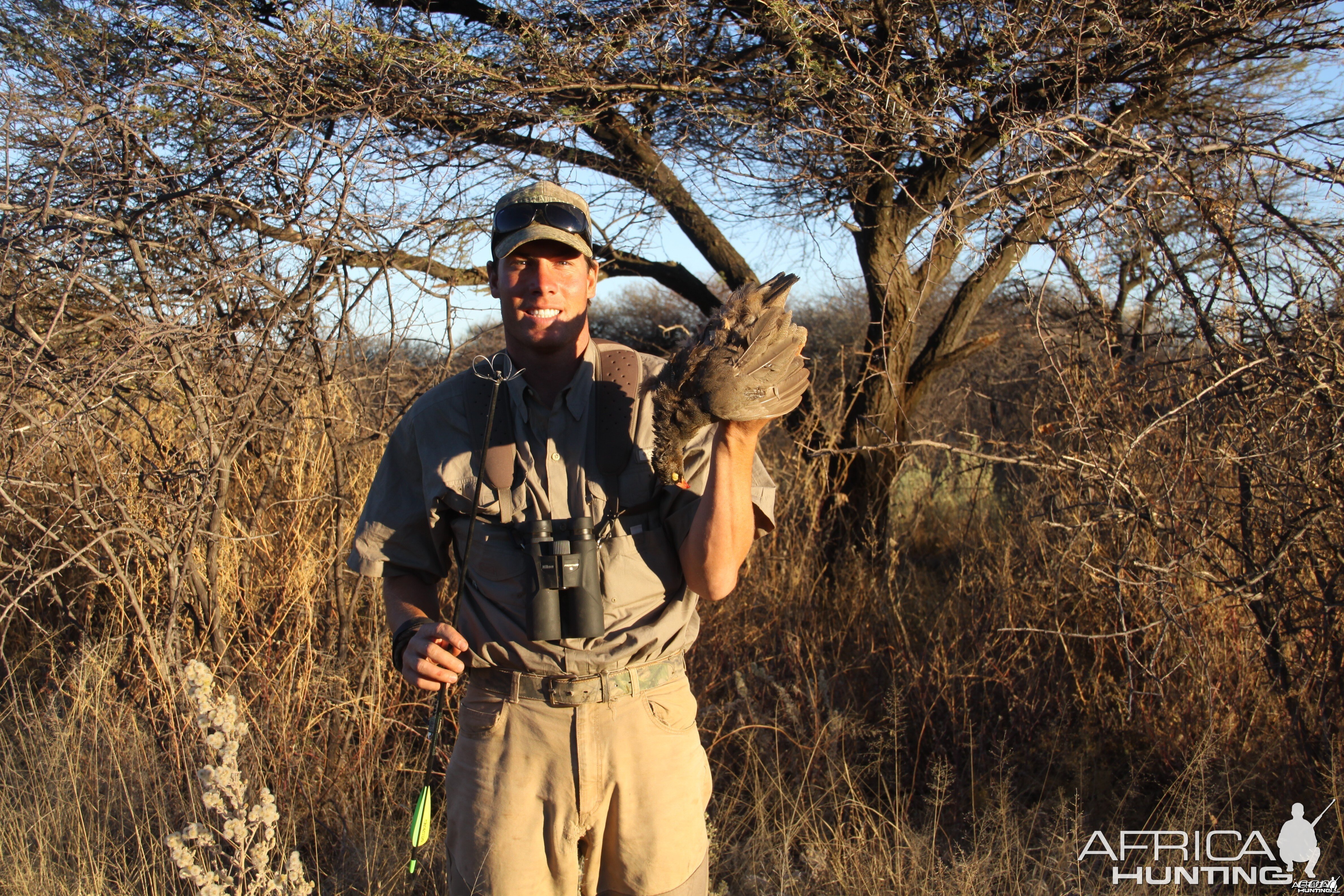 Red Francolin hunted with Ozondjahe Hunting Safaris in Namibia