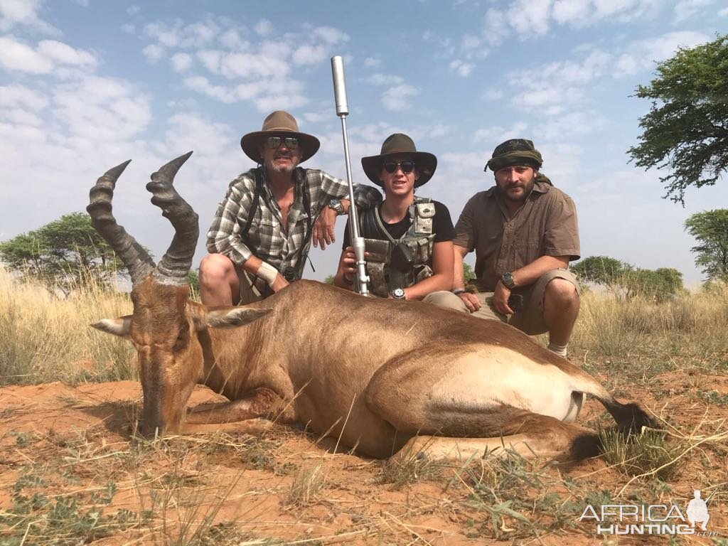 Red Hartebeest Hunt in Namibia