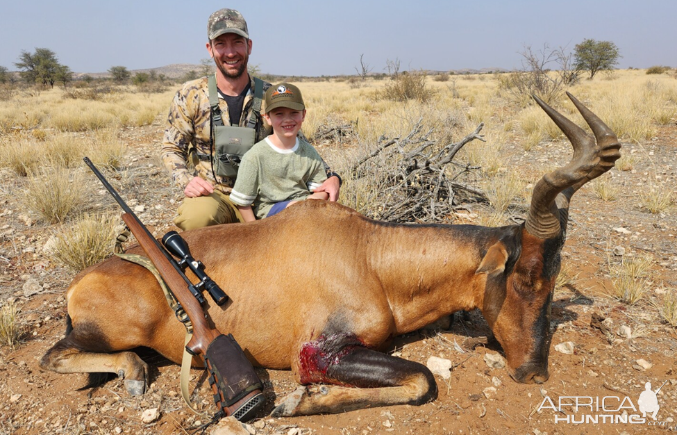 Red Hartebeest Hunt Namibia