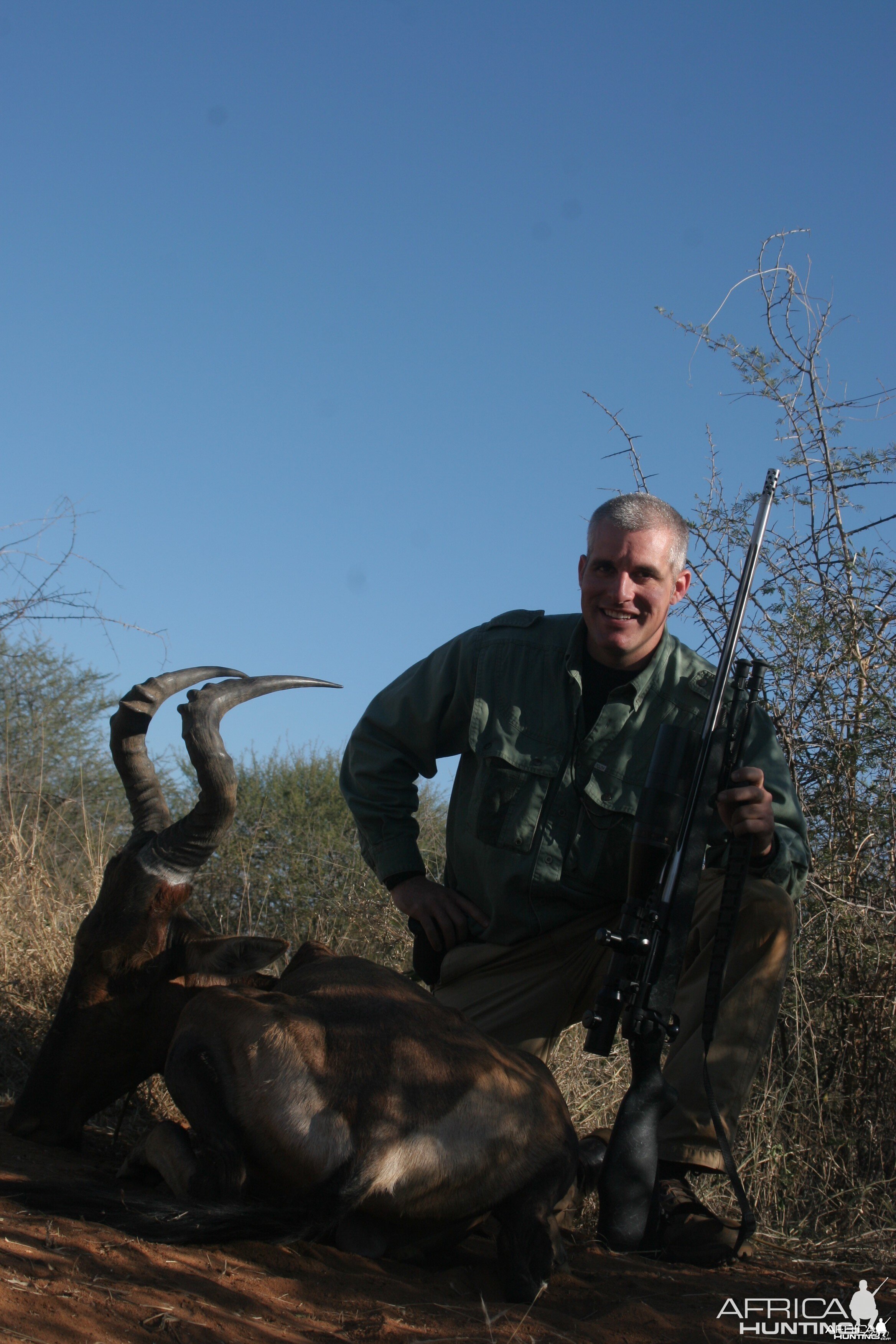 Red Hartebeest hunted w/ Motswere Safaris