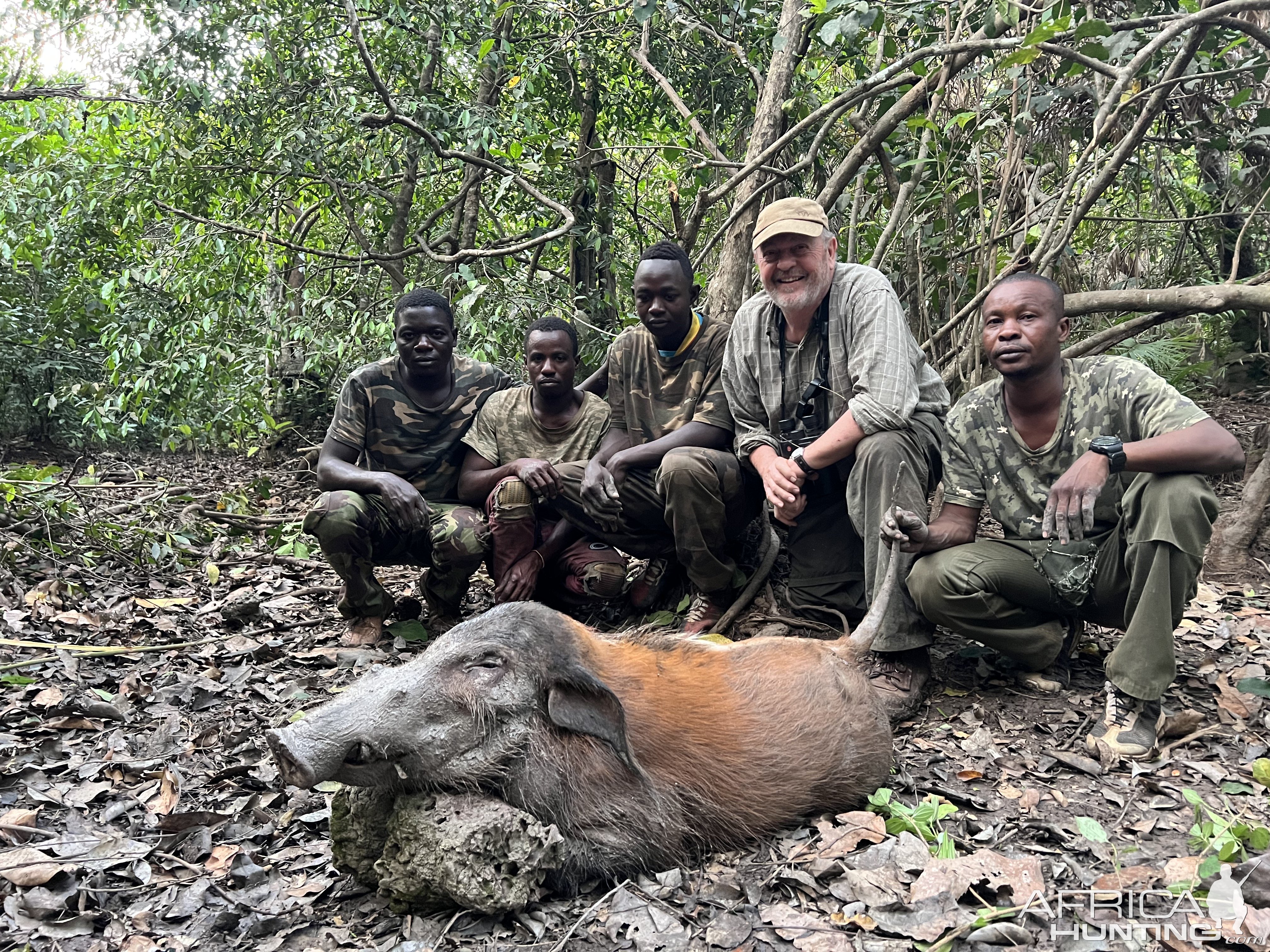 Red River Hog Hunting Central African Republic C.A.R.