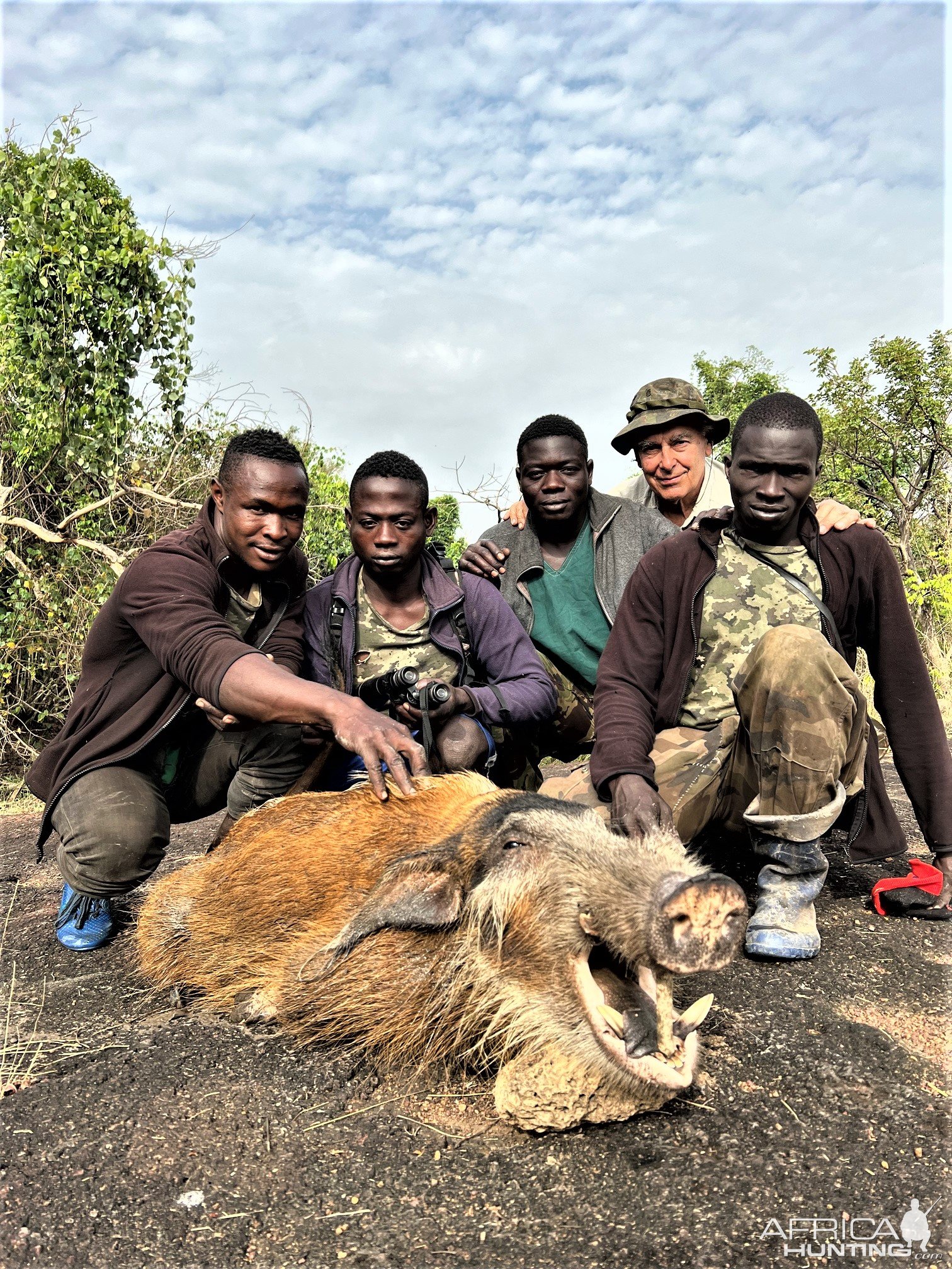 Red River Hog Hunting Central African Republic C.A.R.