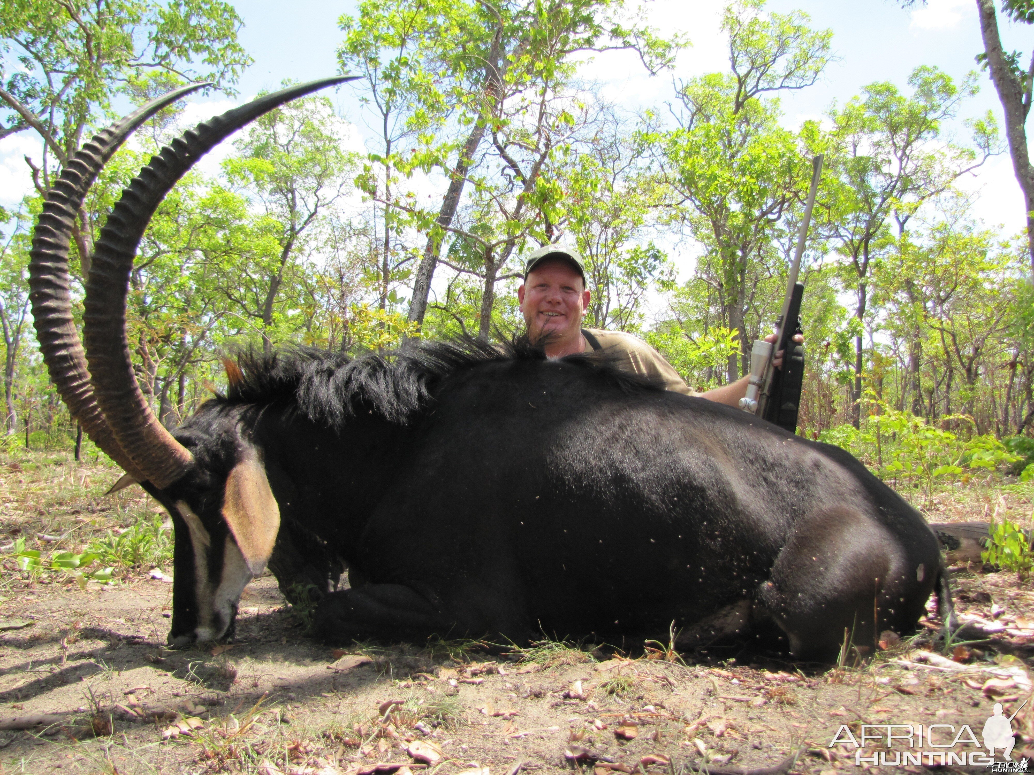 Reinhard with his good Mozambique Sable