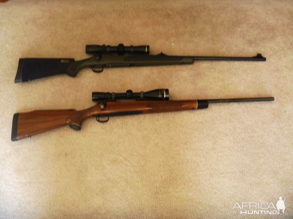 Rem XCR II in 375 Weatherby Rifle & Rem BDL in 270 Rifle