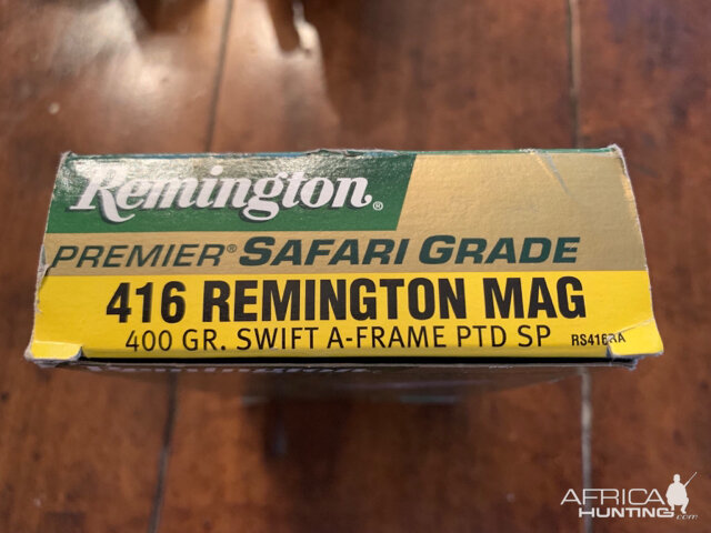 Remington 400gr Swift A-Frame PTD Soft points