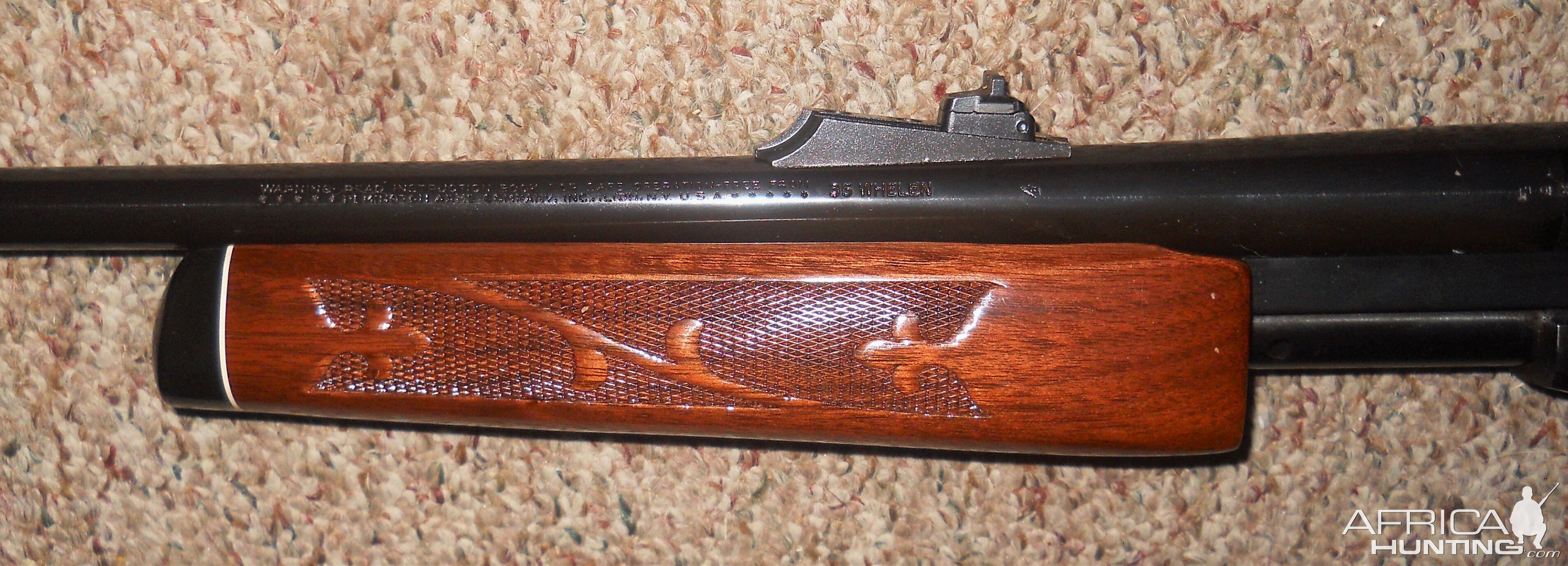 Remington 7600,s Whelens Rifle with 22" barrels