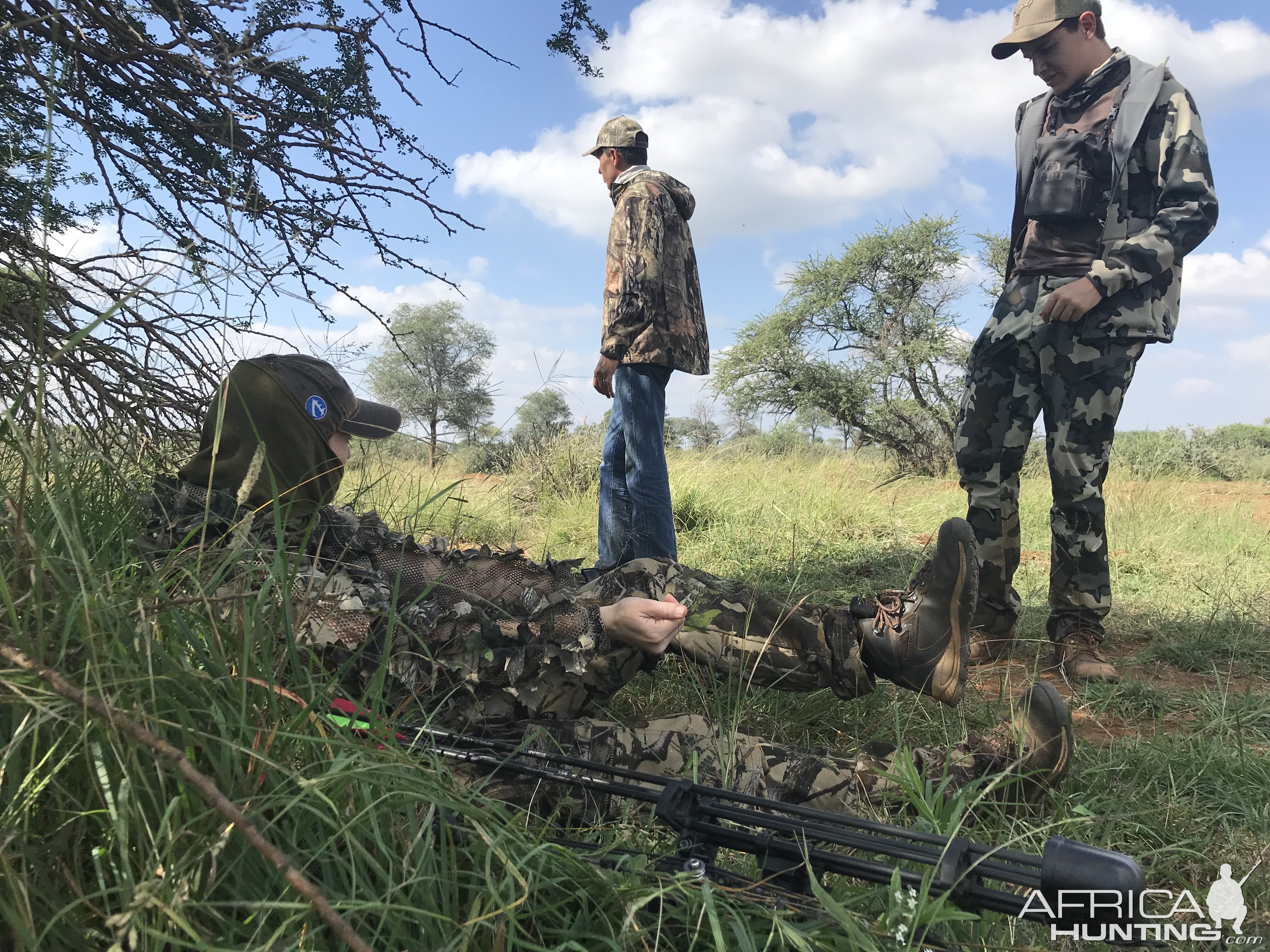 Resting during a hunt