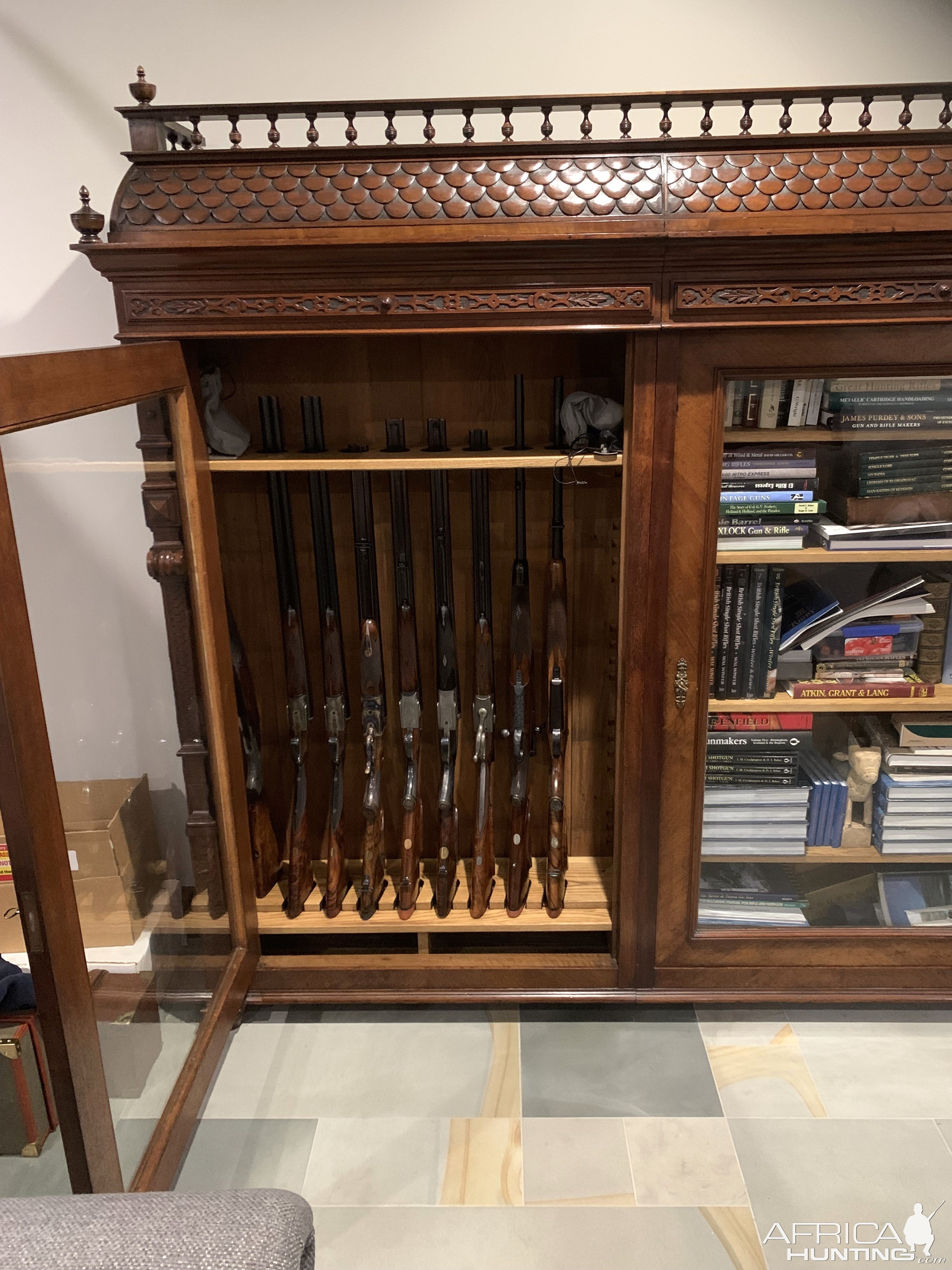 Rifle Display Cabinet