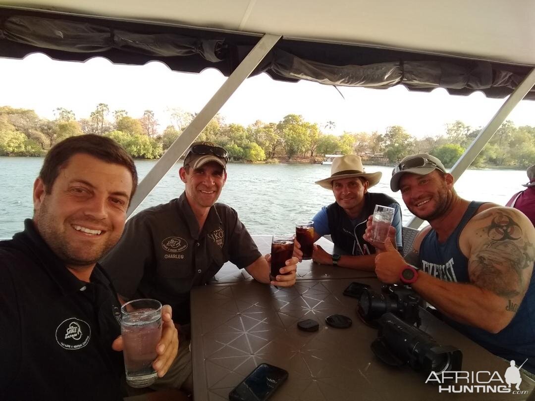 River Cruise on the Zambezi River Zimbabwe