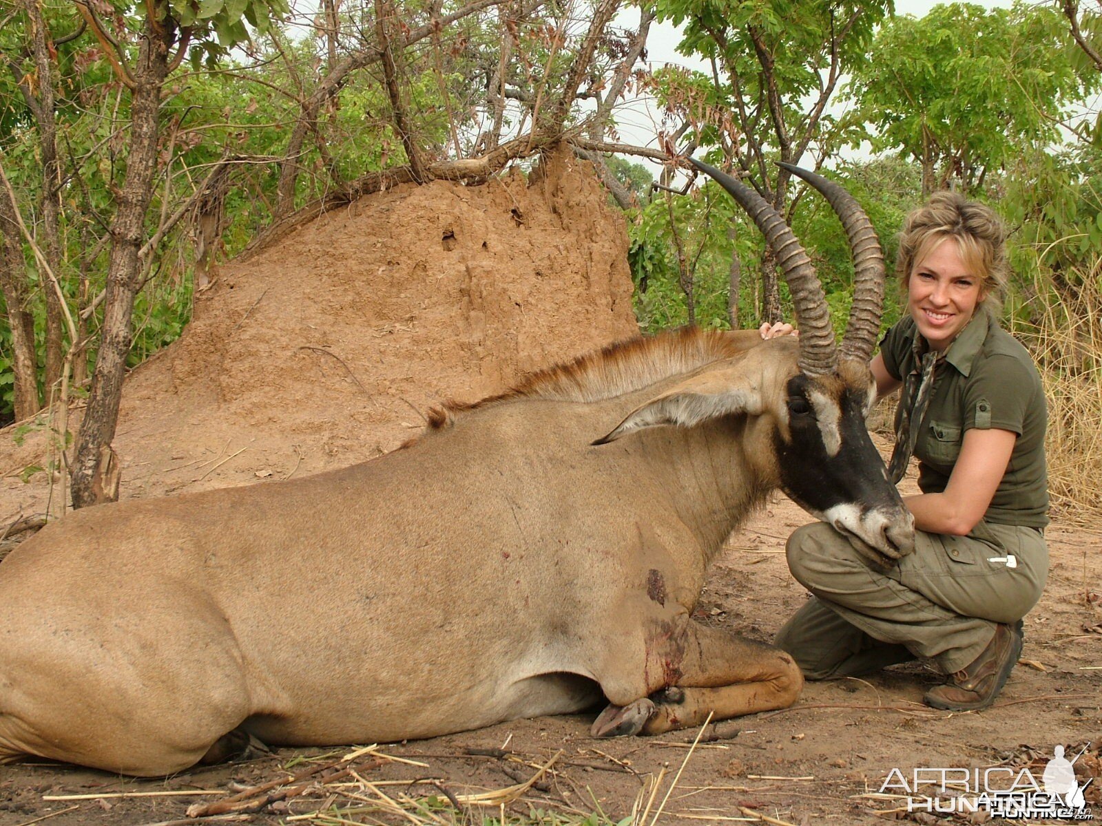 Roan hunted in Benin