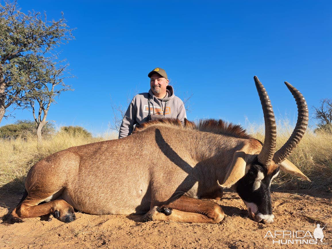 Roan Hunting Kalahari South Africa