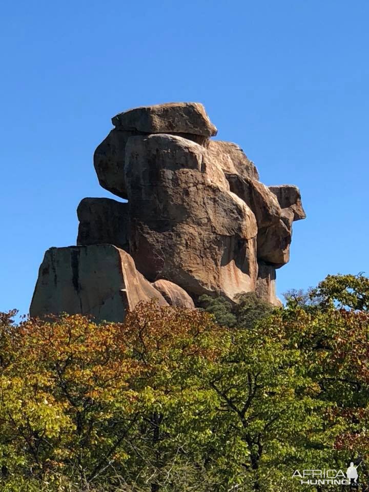 Rock Formation in Zimbabwe