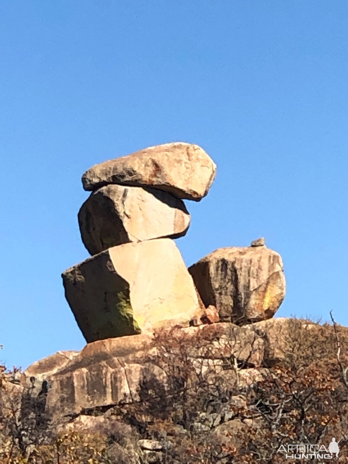 Rock Formations in  Zimbabwe