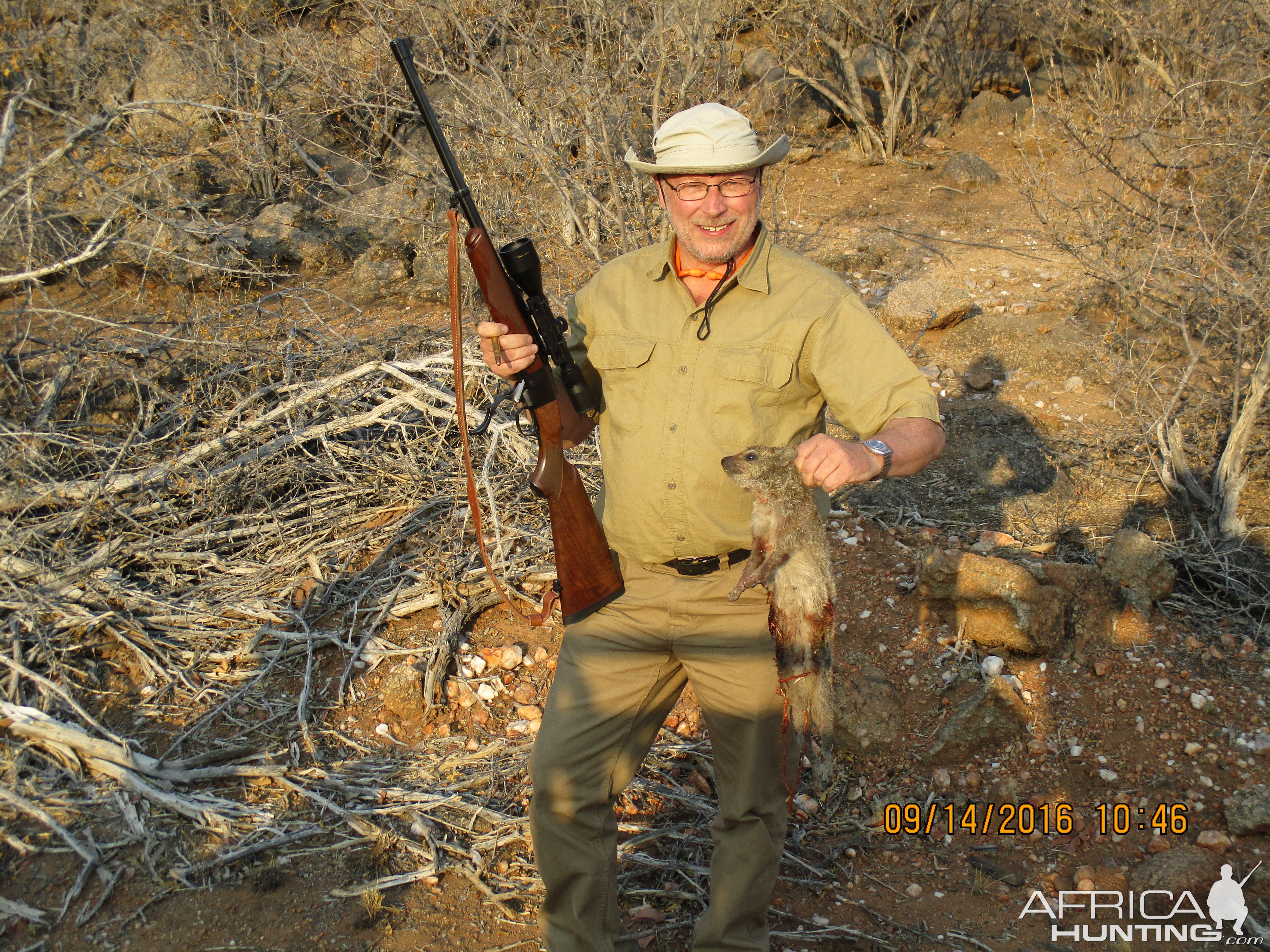 Rock Hyrax/Rock Dassie Hunt Namibia