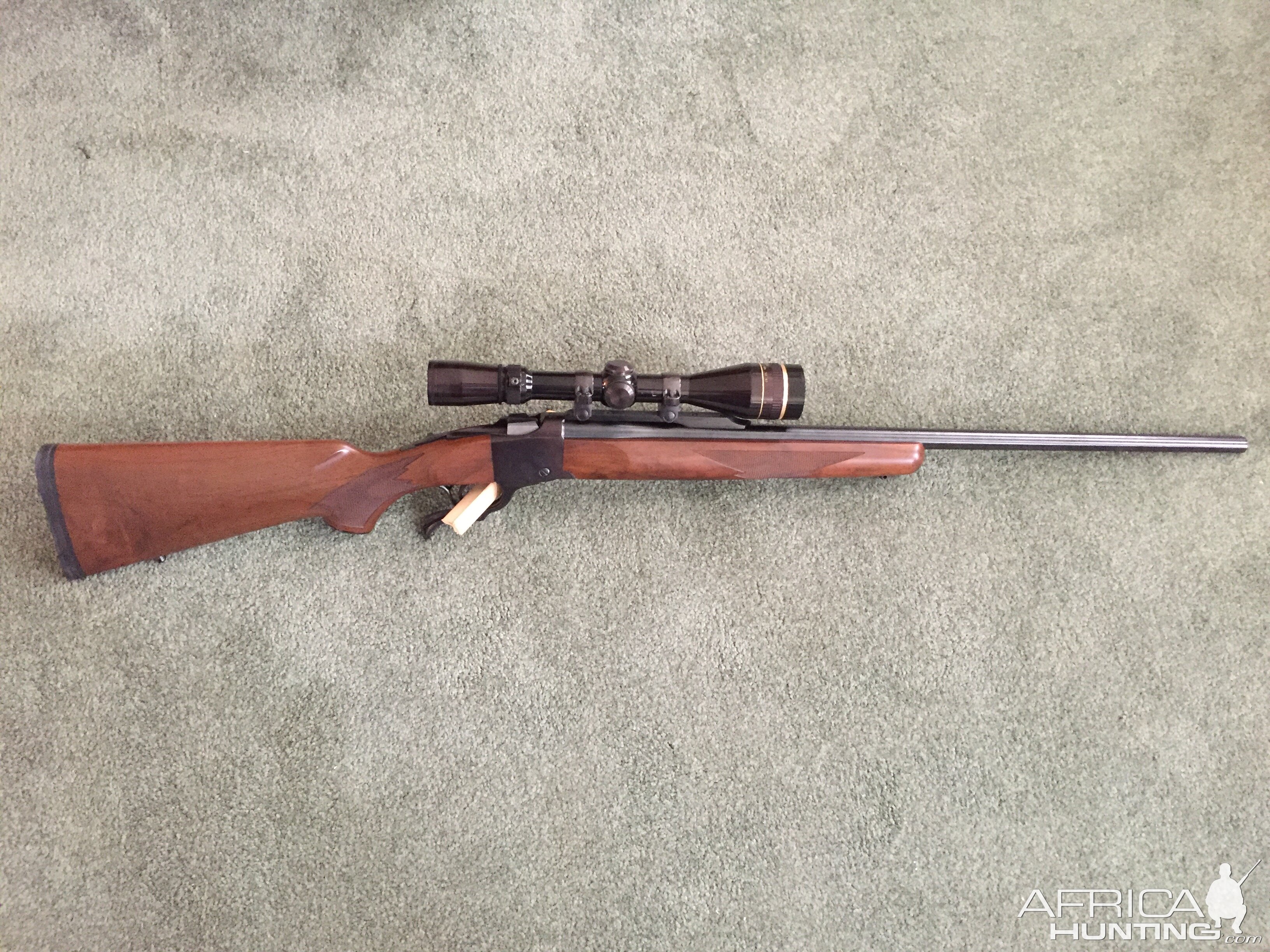 Ruger #1 Rifle in .300 Weatherby, Mag, 26" barrel with Leupold gloss 3.5 x 10