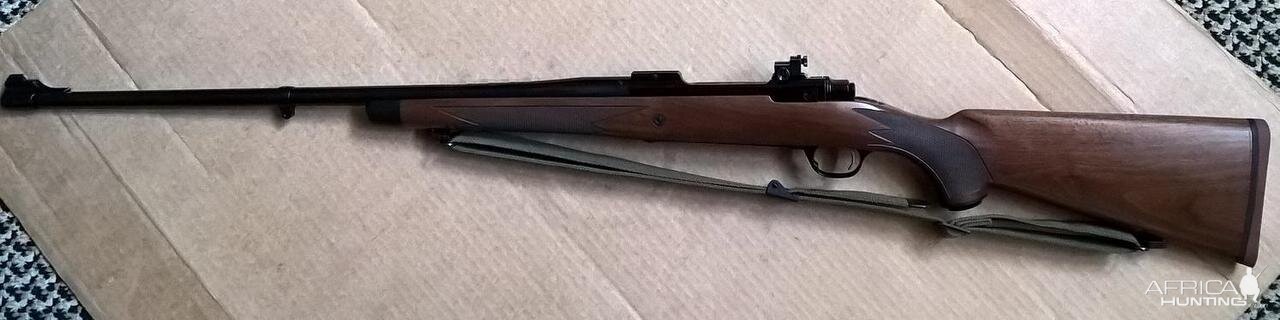 RUGER Hawkeye African (6.5x55) Rifle w/ NEGC Ruger Aperture sight.