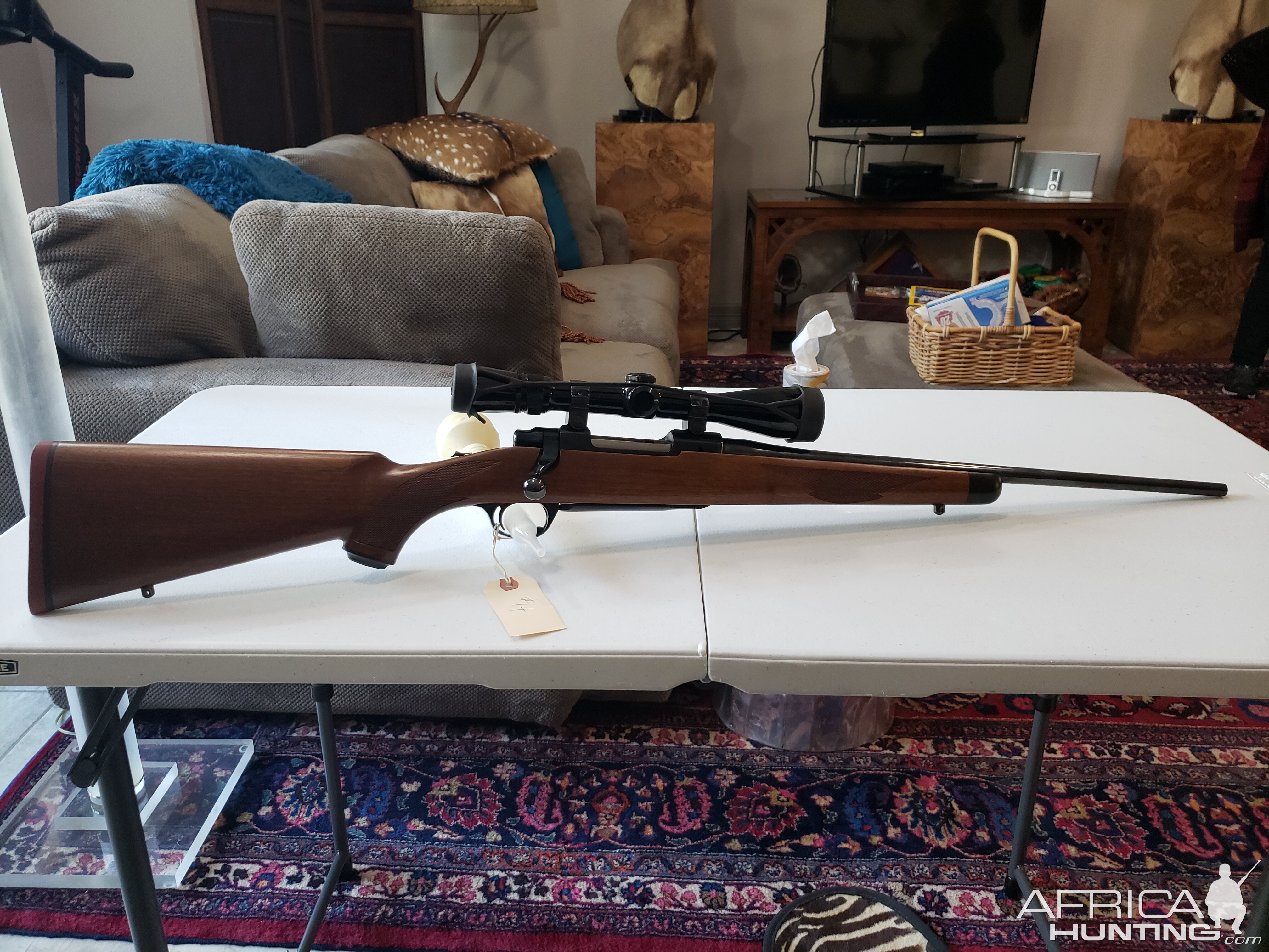 Ruger M77 CRF Featherweight in 250 Savage Rifle