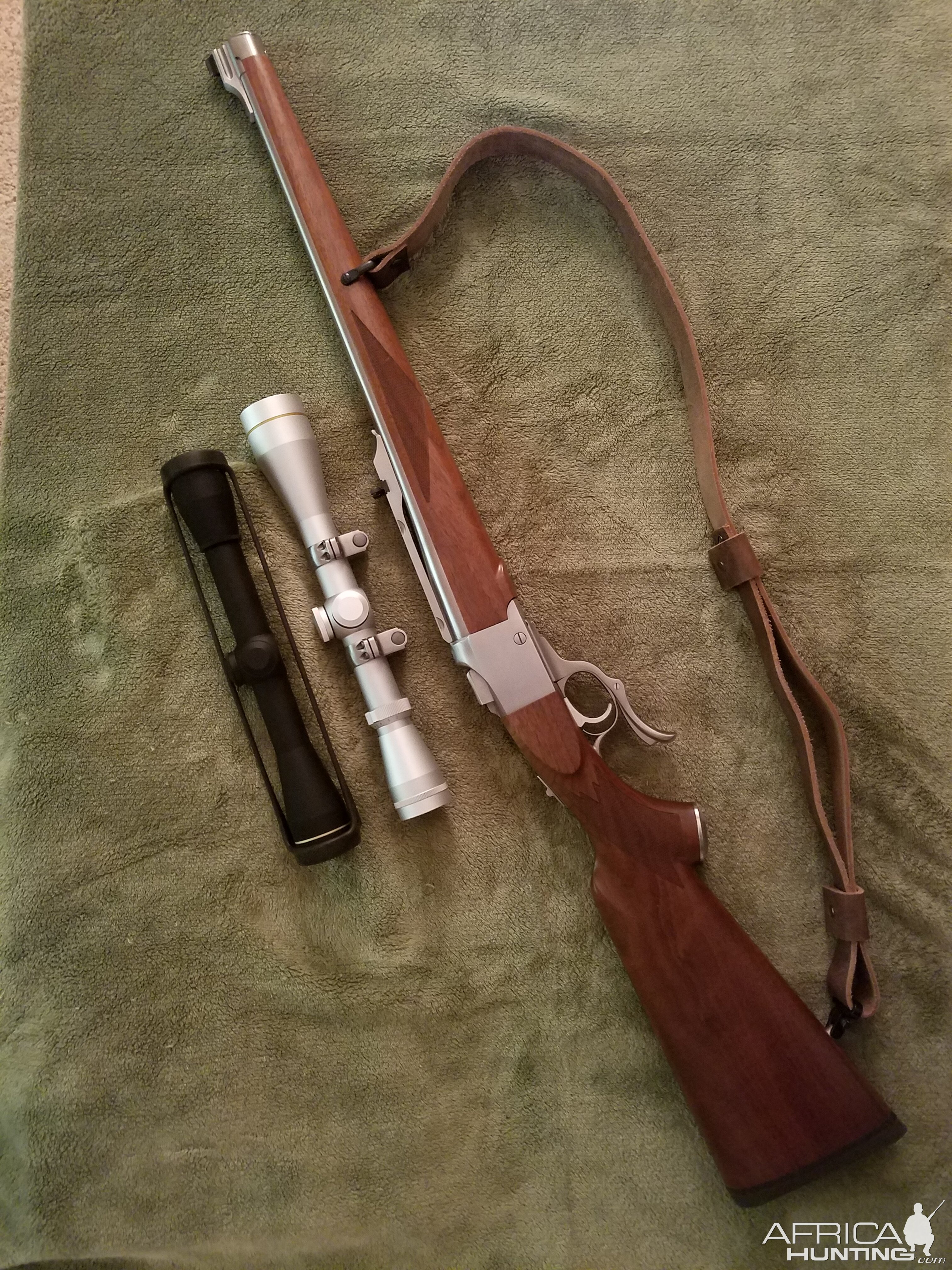 Ruger No. 1 chambered in 6.5 x 55 Swedish Mauser with a 20" barrel