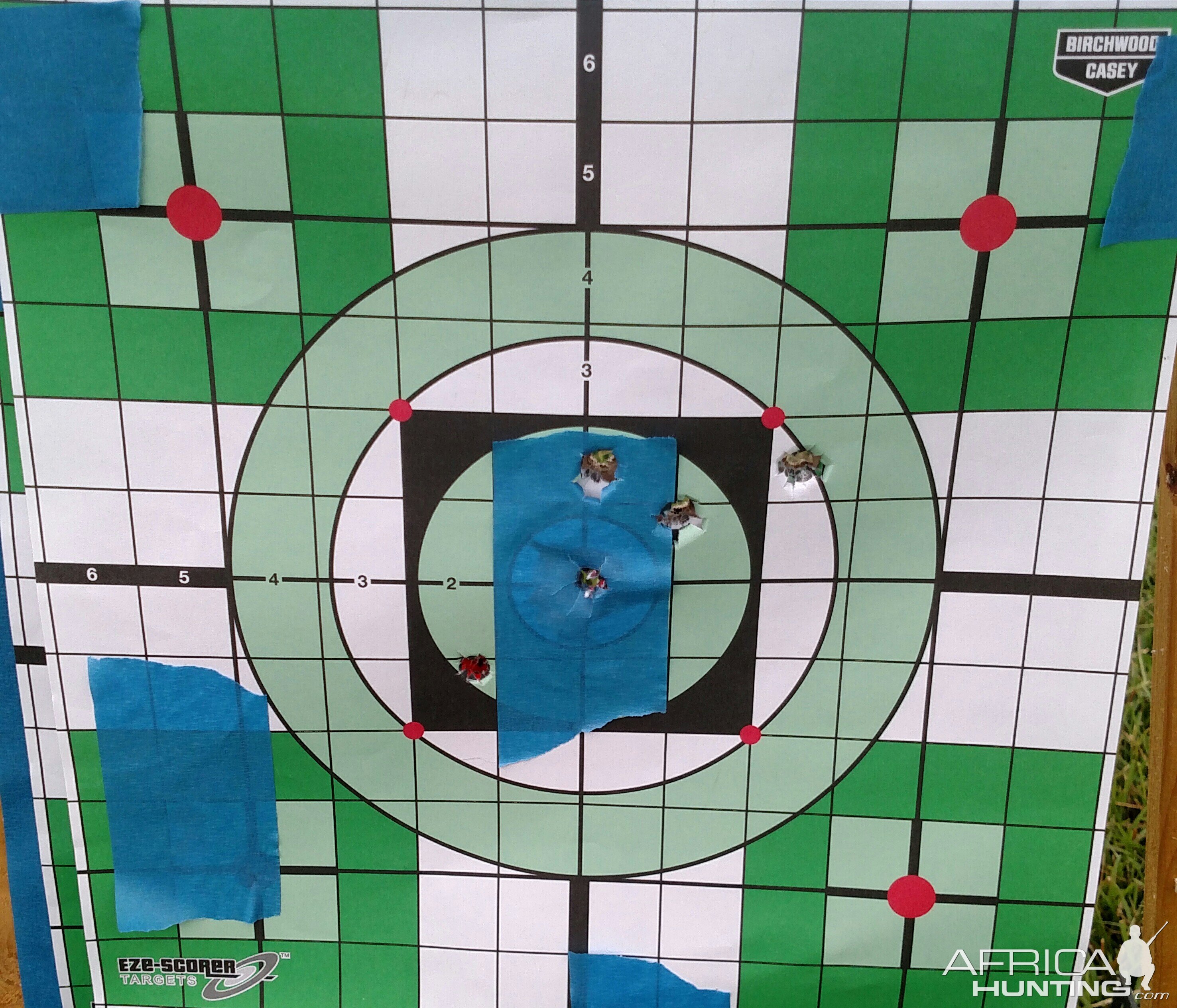 Ruger No.1 Rifle in .375 H&H Range Shots