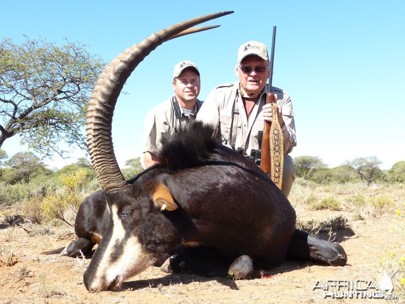 Sable hunt with Wintershoek Johnny Vivier Safaris