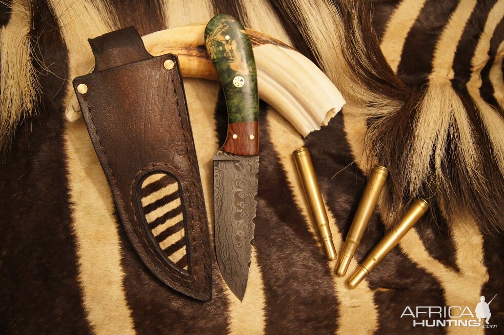 Safari Style Knife & Sheath