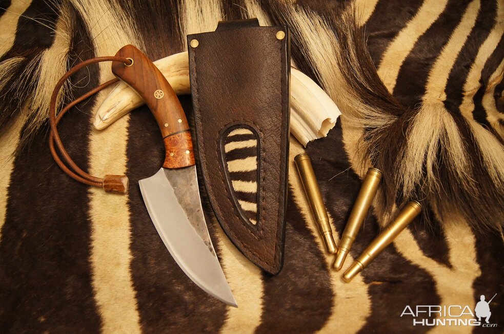 Safari Style Knife & Sheath