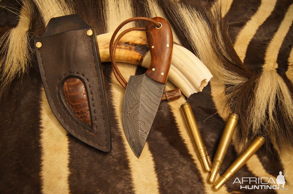 Safari Style Knife & Sheath