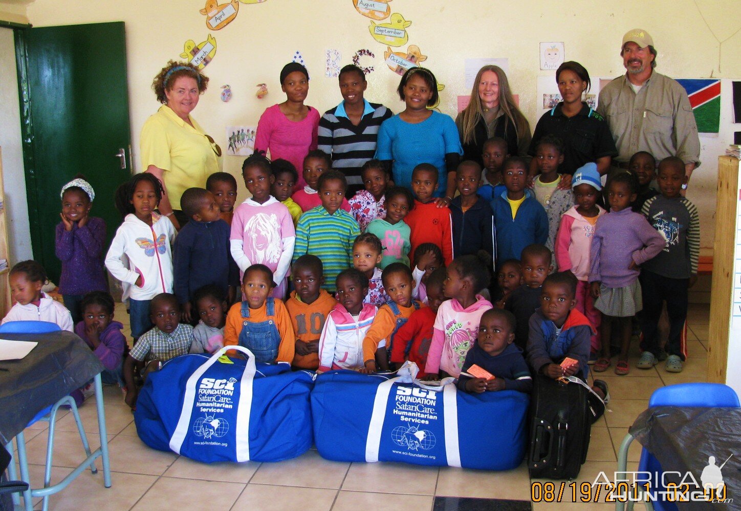 SafariCare Program Blue Bags