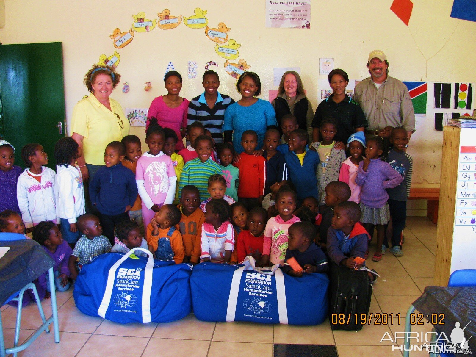 SafariCare Program Blue Bags