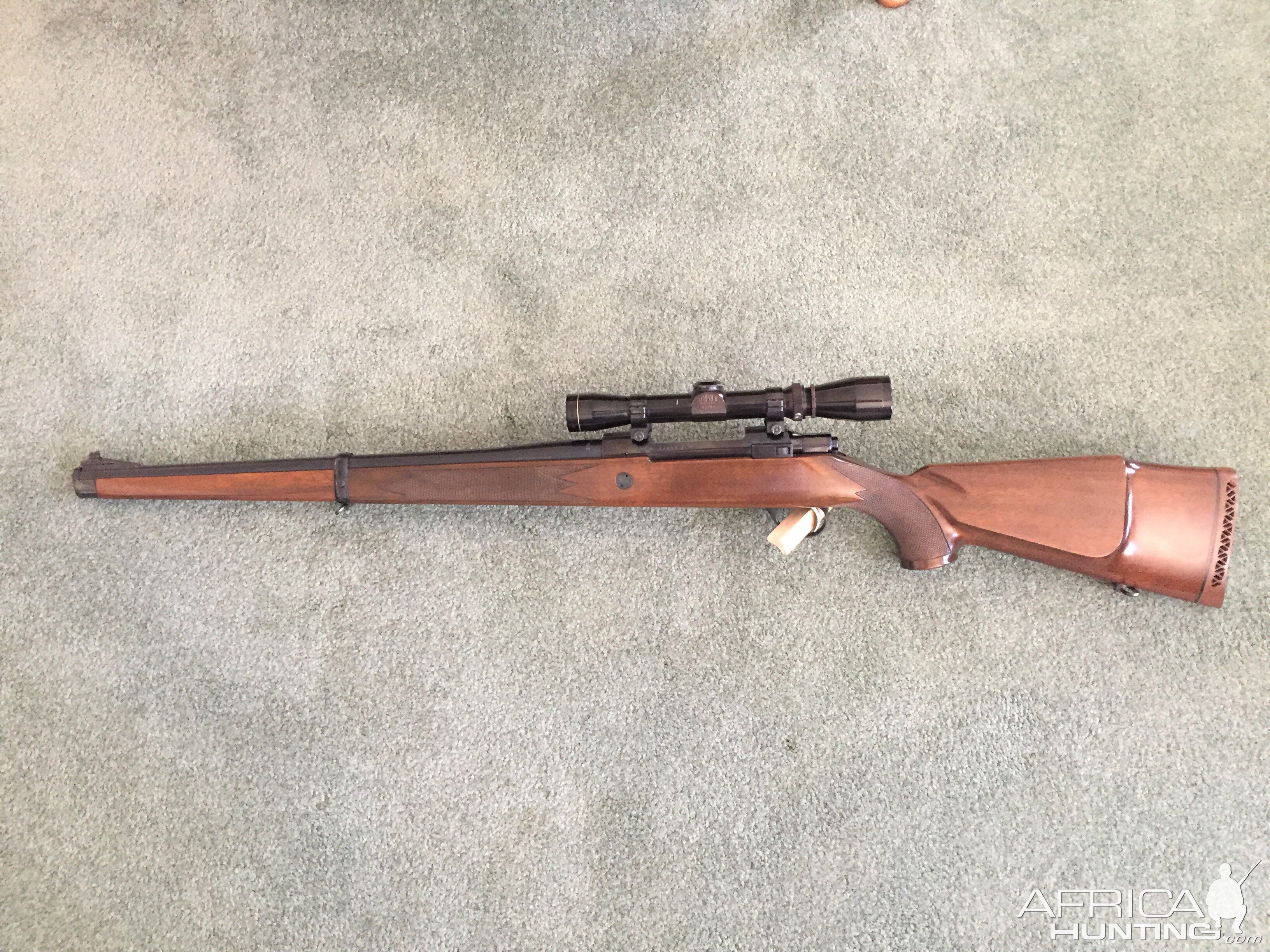 Sako L61R Finnbear 30-06 Rifle in a Mannlicher stock W/cheekpiece and Sako rings