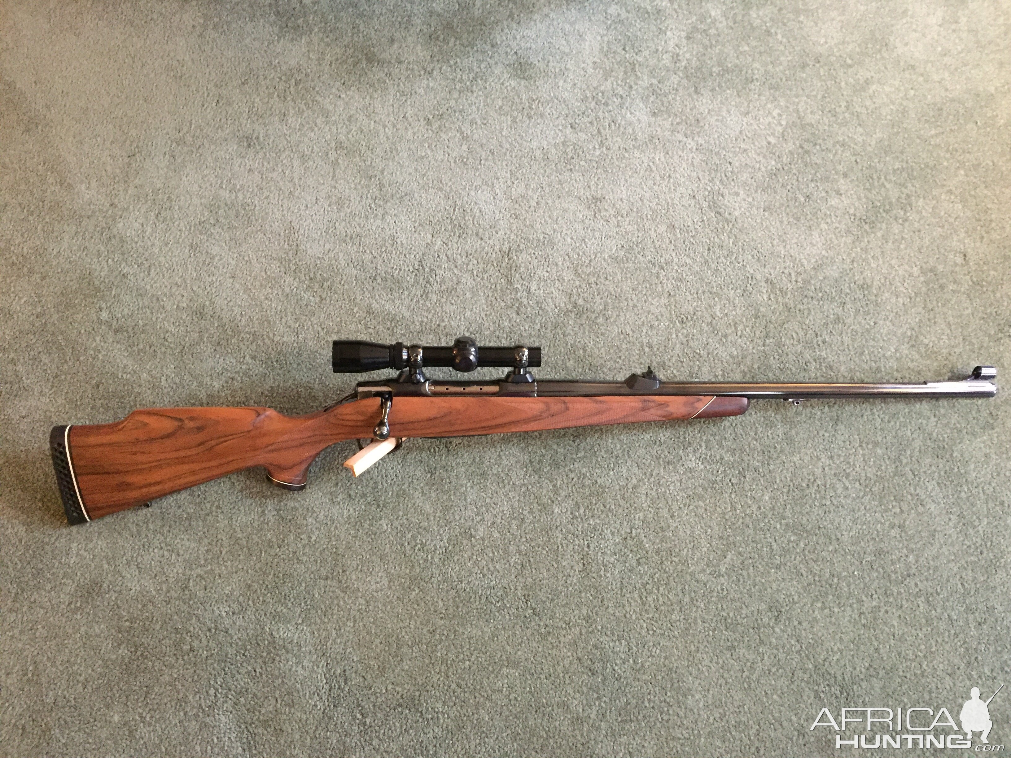 Sauer 80 Grand African .458 Rifle with a Leupold 1 x4 Vari X ll