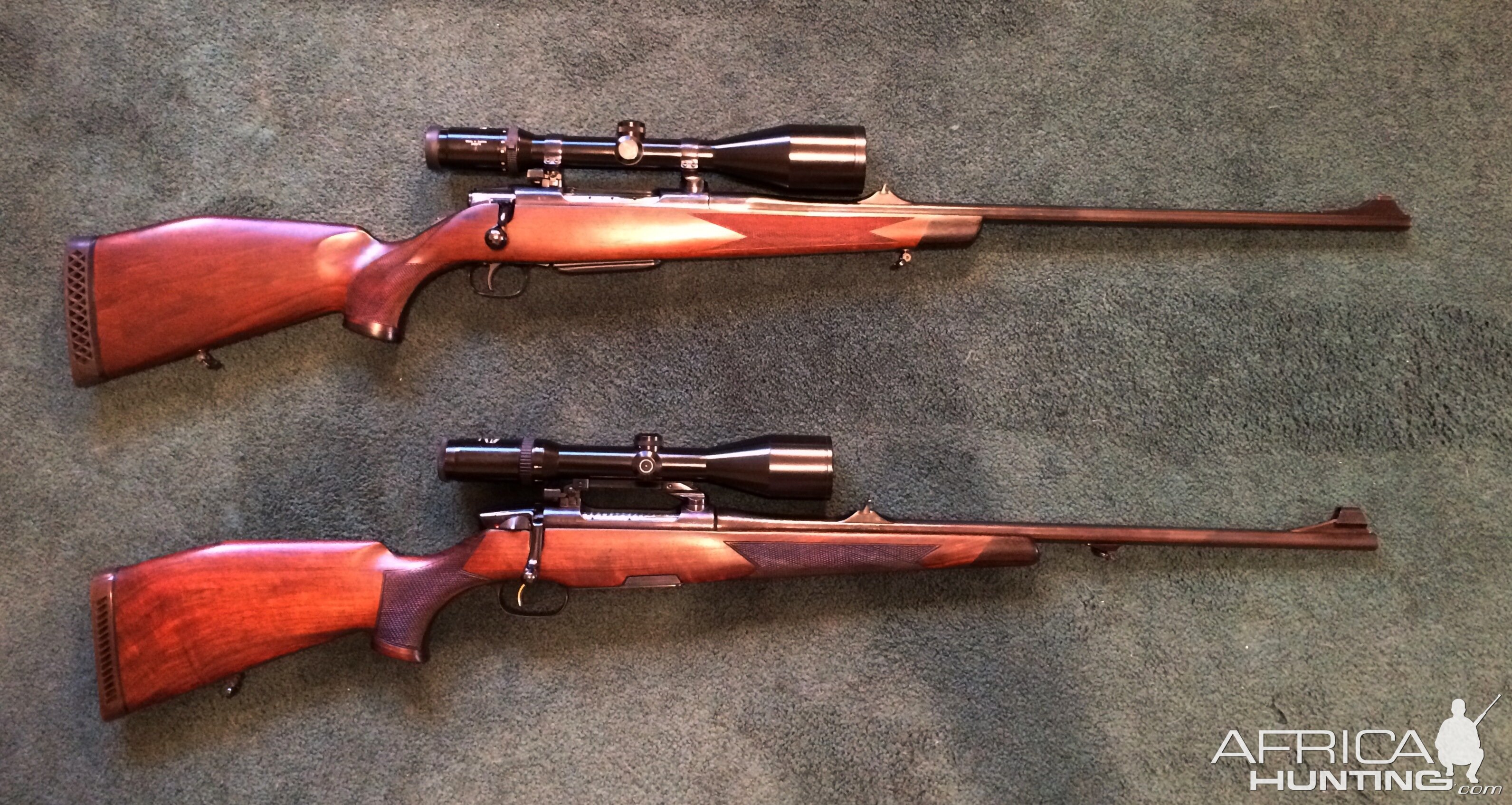 Sauer 90 Luxus in 7mm Rem Mag Rifle & Steyr Mannlicher Luxus in 7x64 Rifle