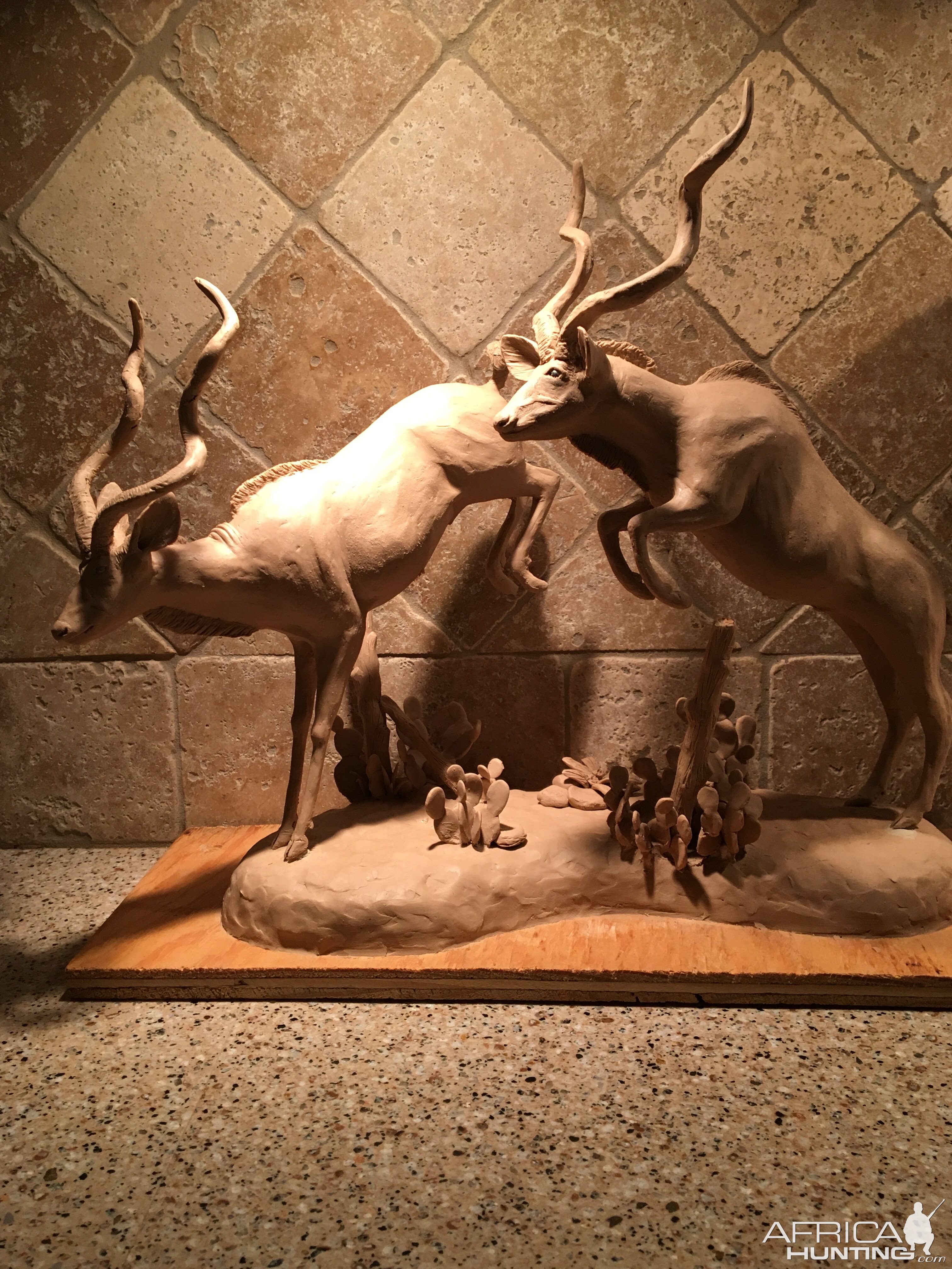 Sculpting Art Kudu's