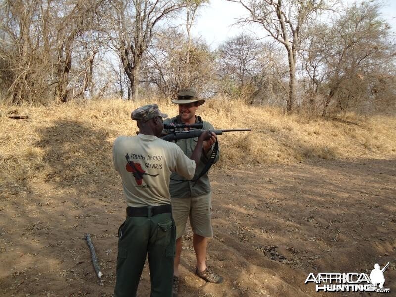 Shooting Olympics in Zim