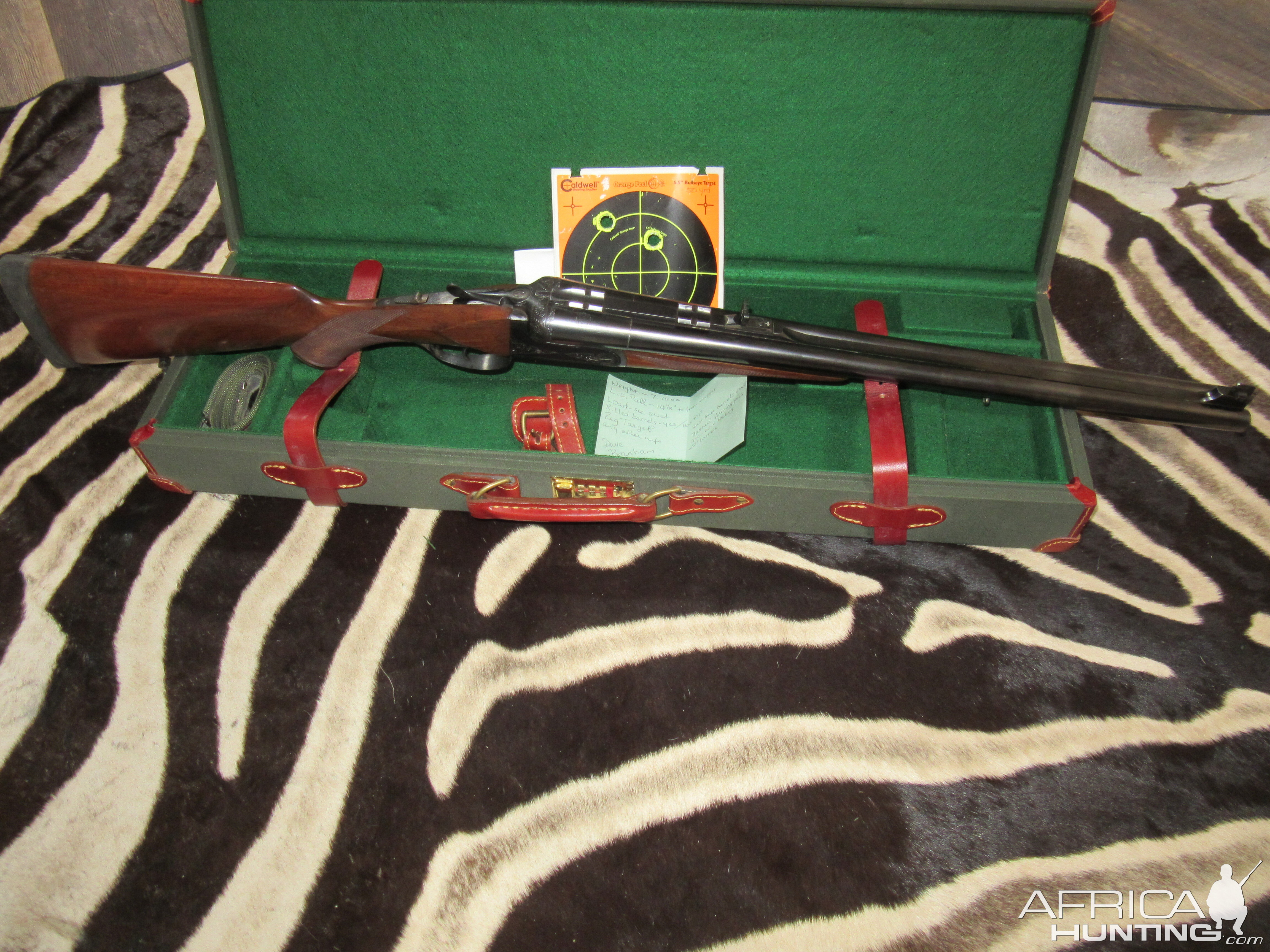 Simon 20GA Double Rifle