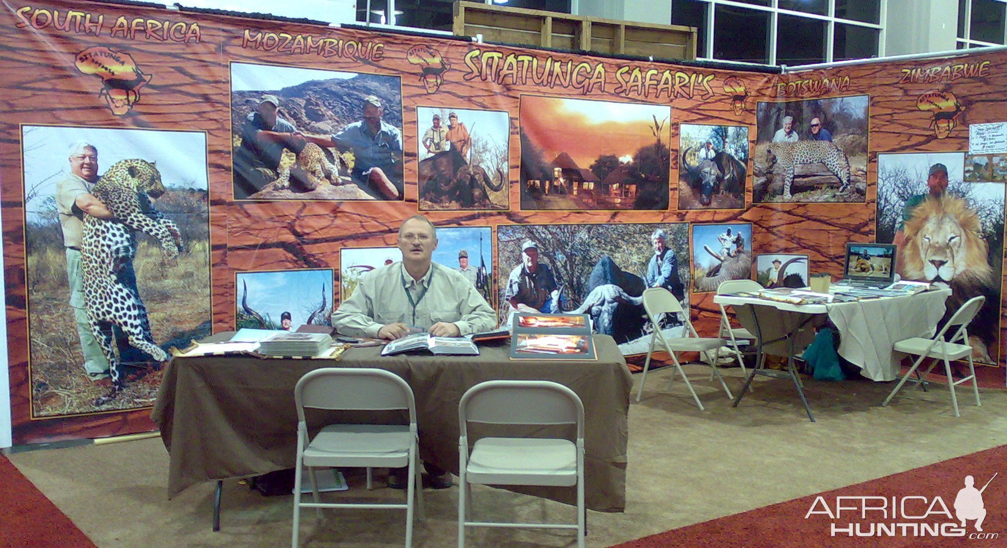 Sitatunga Safari Booth at SCI Show